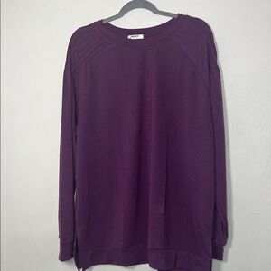 Zeagoo Deep Purple Women's Crew Neck Sweater